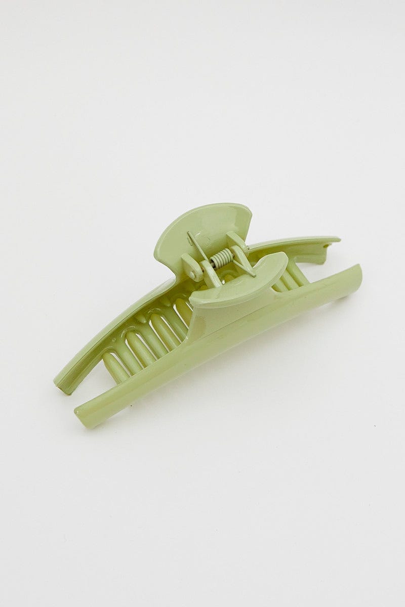 Green Claw Clip For Women By You And All