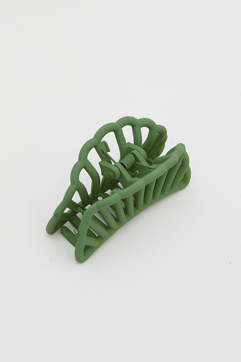 Green Claw Clip For Women By You And All