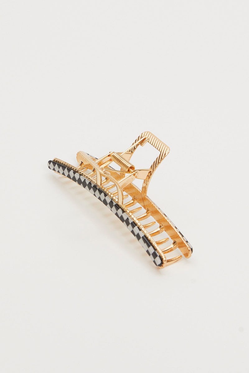 Check Check Claw Clip For Women By You And All