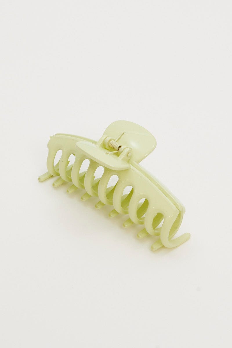 Green Large Classic Claw Clip For Women By You And All