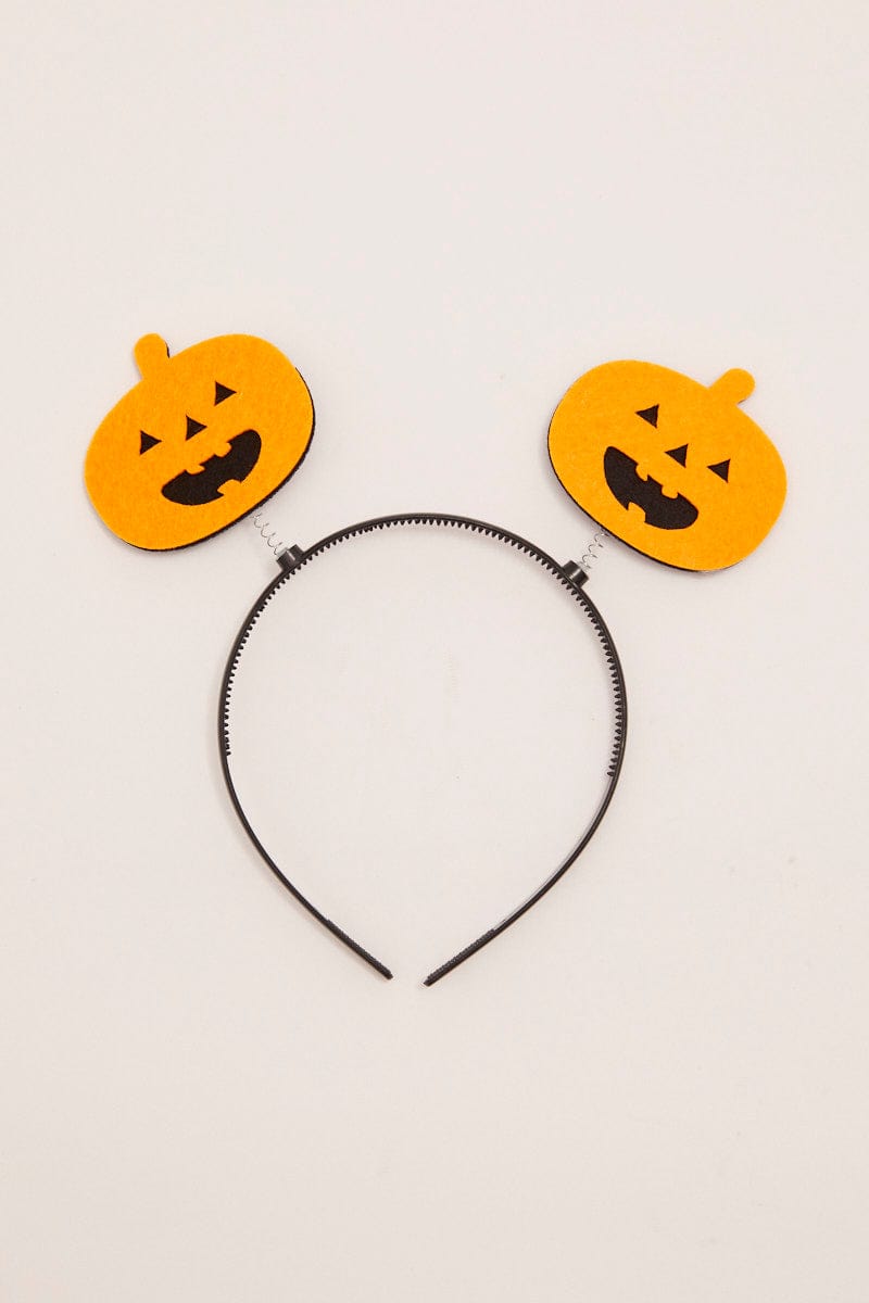 Orange Halloween Pumpkin Headband for YouandAll Fashion