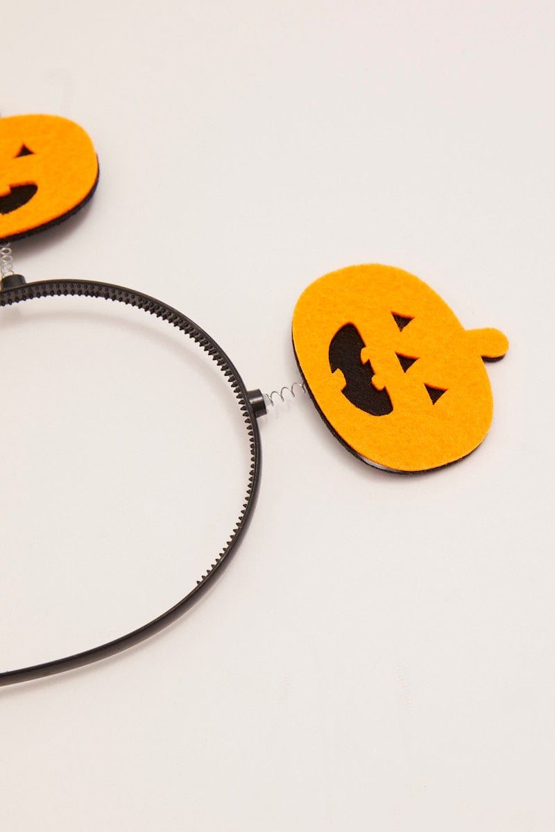 Orange Halloween Pumpkin Headband for YouandAll Fashion