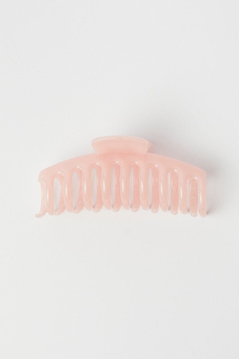 Pink Classic Hair Claw Clip for YouandAll Fashion