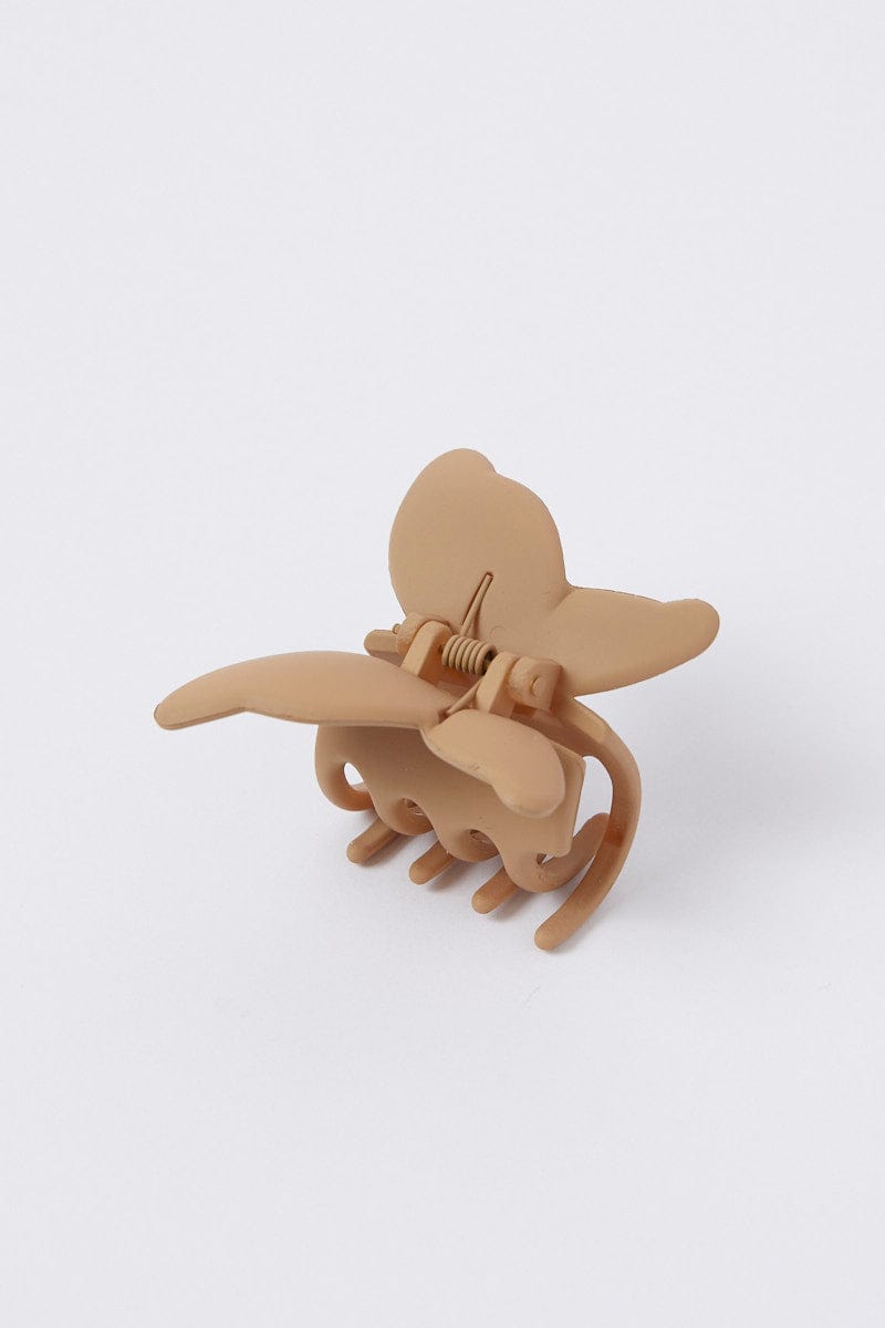 Brown Butterfly Claw Clip for YouandAll Fashion