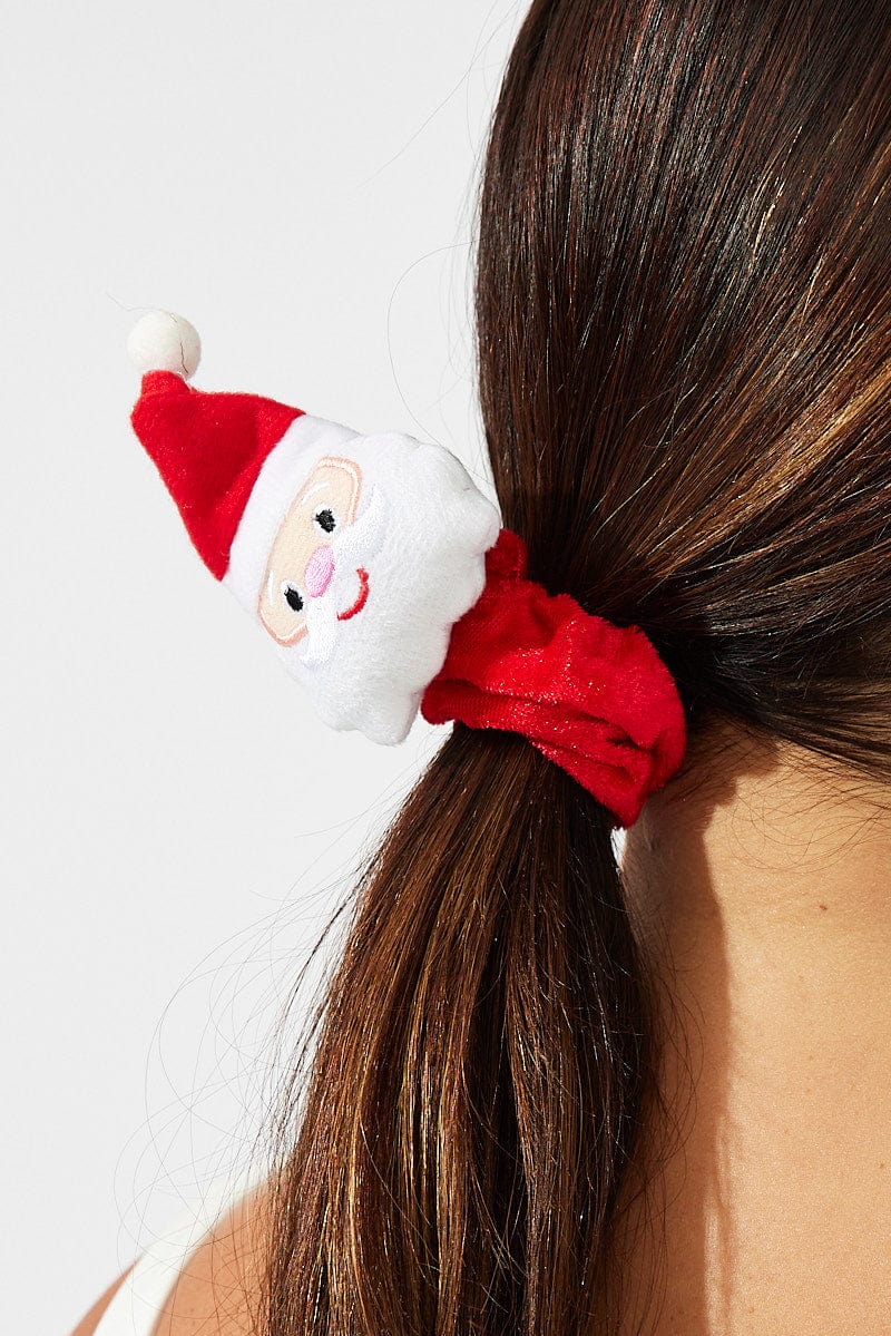Multi Christmas Scrunchies for YouandAll Fashion