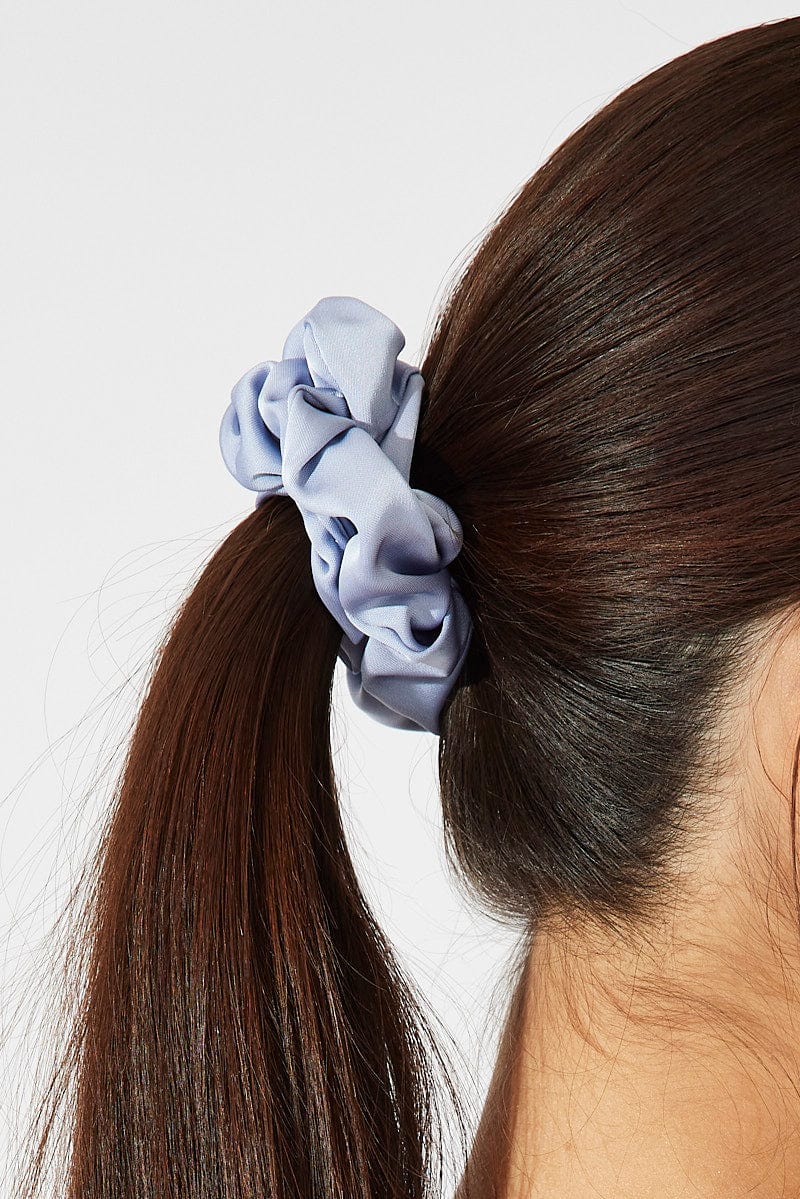 Blue Scrunchies for YouandAll Fashion