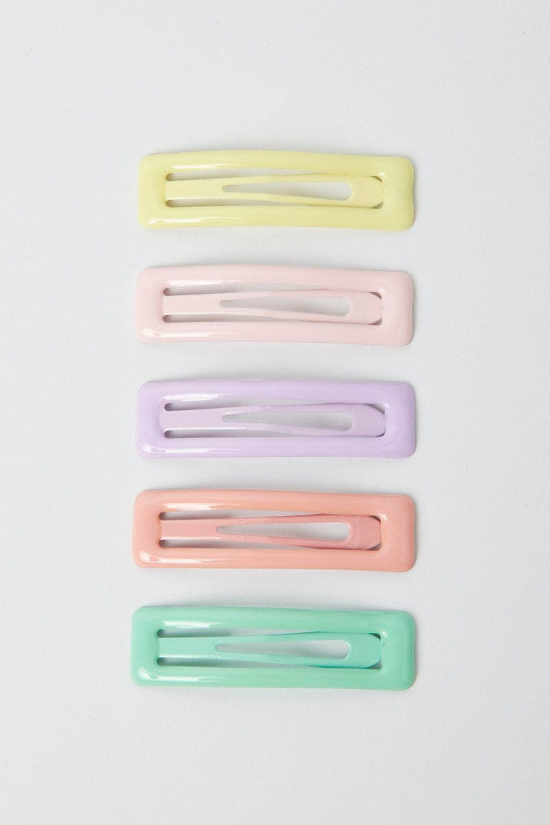 Multi 5 pack Hair Clips for YouandAll Fashion