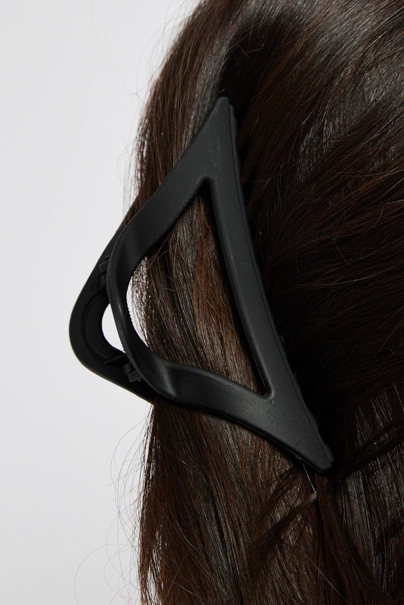 Black Triangle Claw Clips for YouandAll Fashion