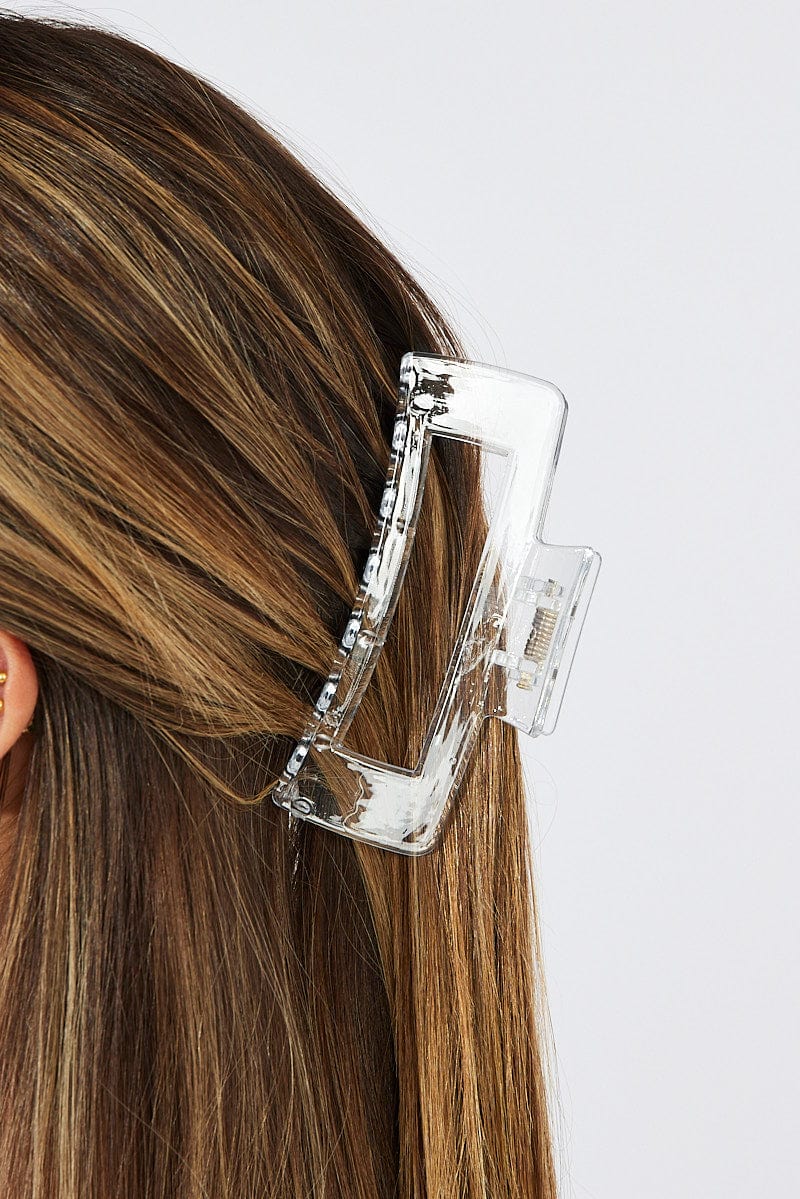 Metallic Rectangle Claw Clips for YouandAll Fashion