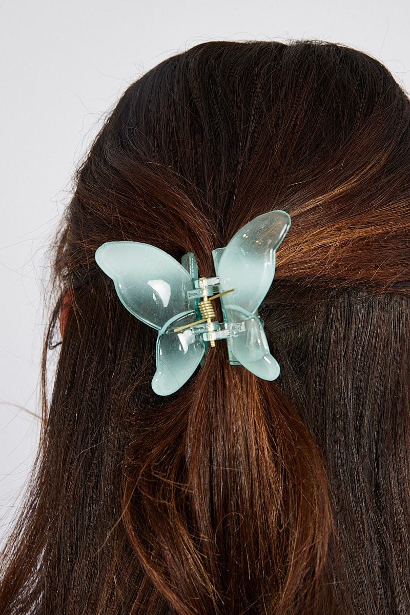 Blue Butterfly Claw Clips for YouandAll Fashion