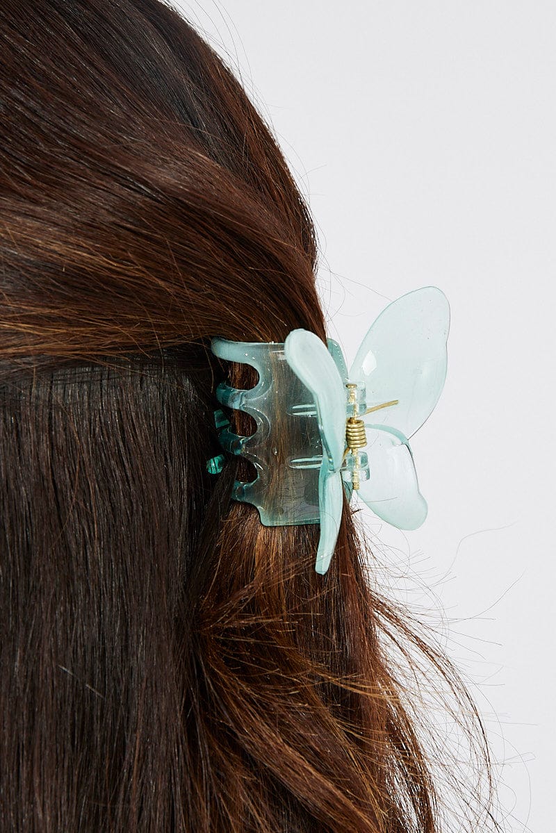 Blue Butterfly Claw Clips for YouandAll Fashion