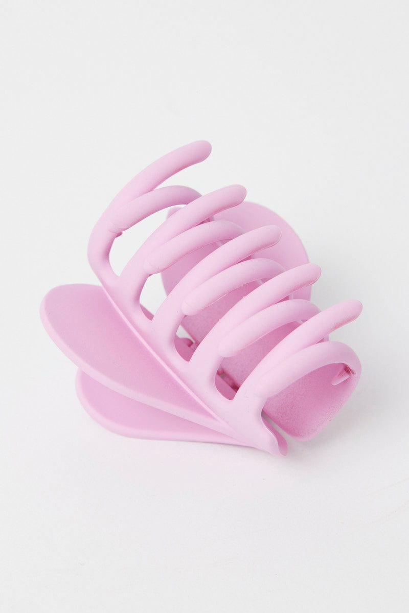 Pink Heart Claw Clip for YouandAll Fashion