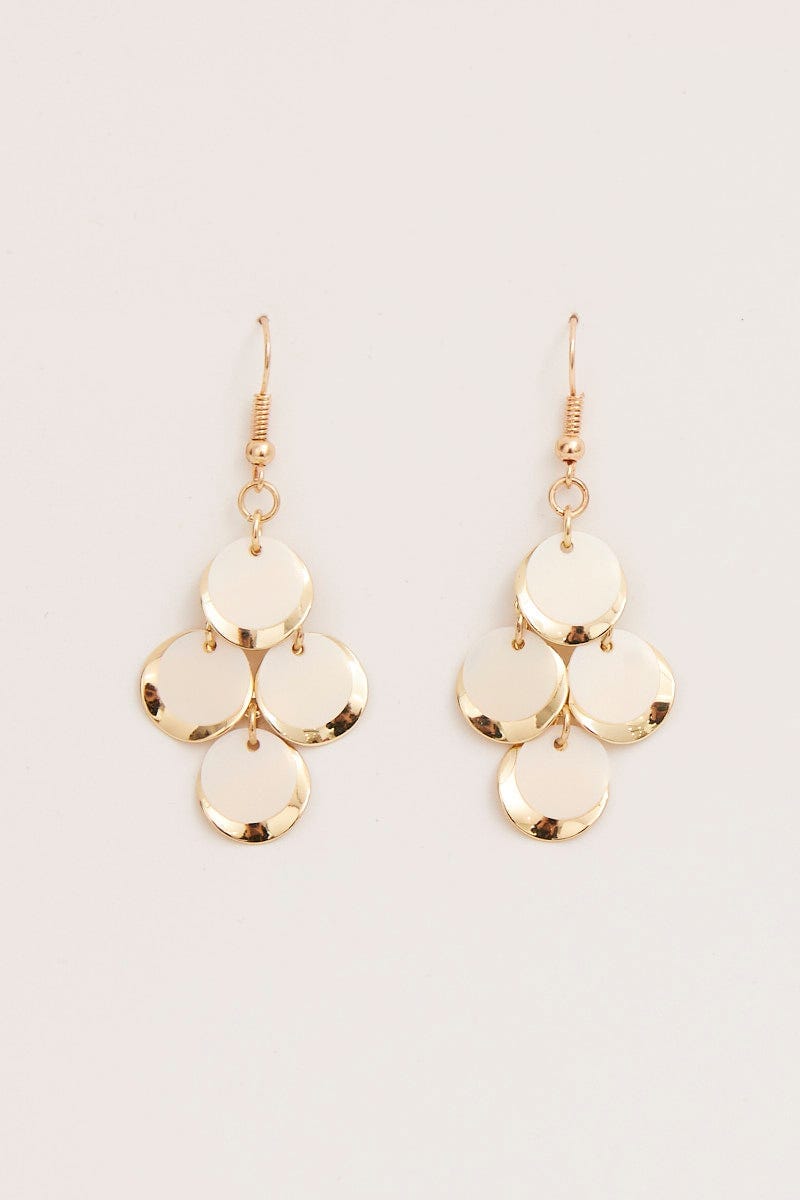 Gold Drop Earrings For Women By You And All