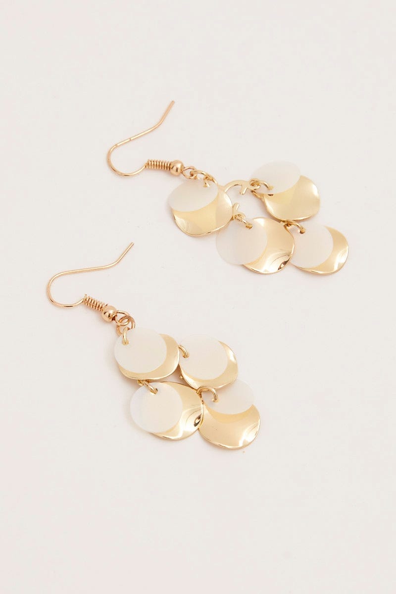 Gold Drop Earrings For Women By You And All
