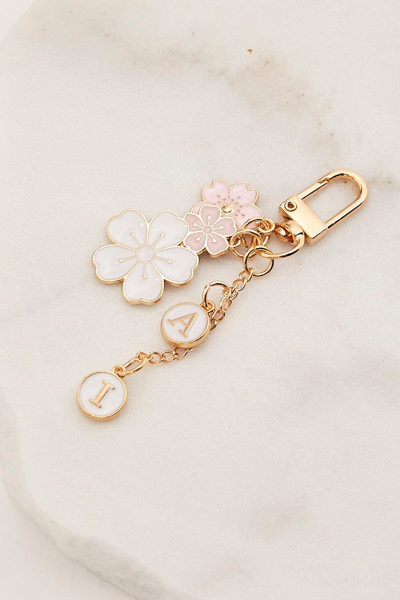 MULTI Sakura Charm Keyring