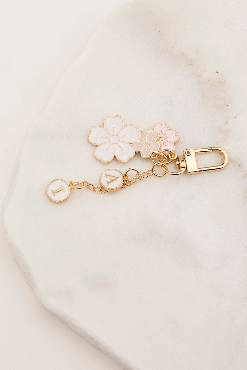 MULTI Sakura Charm Keyring