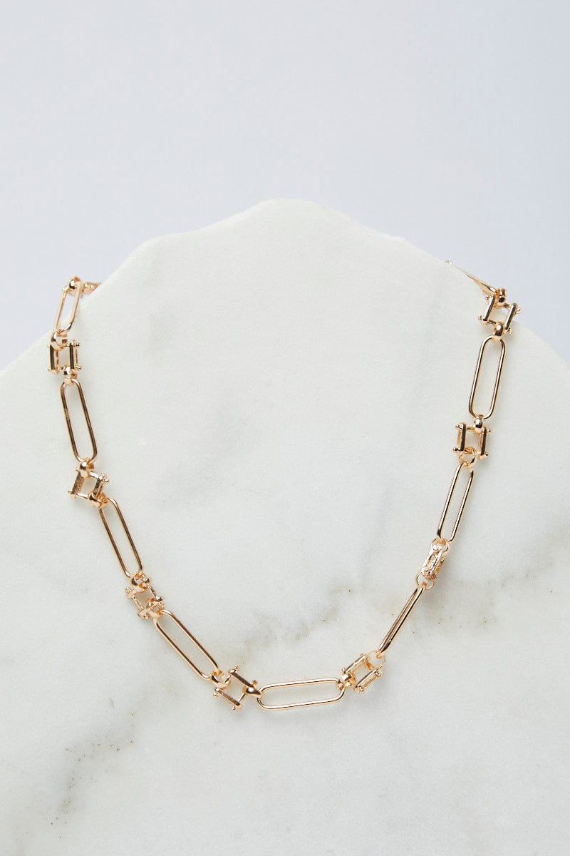 Gold Chain Necklace for YouandAll Fashion