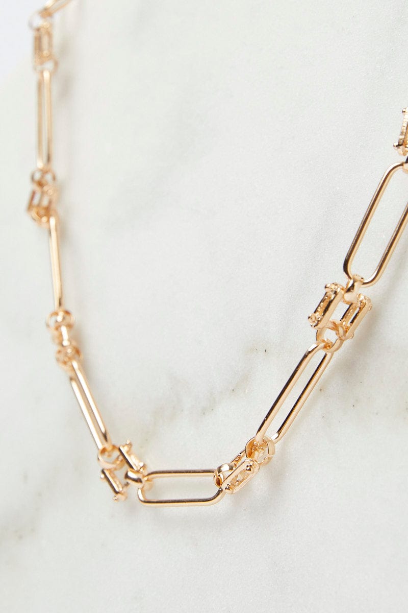 Gold Chain Necklace for YouandAll Fashion