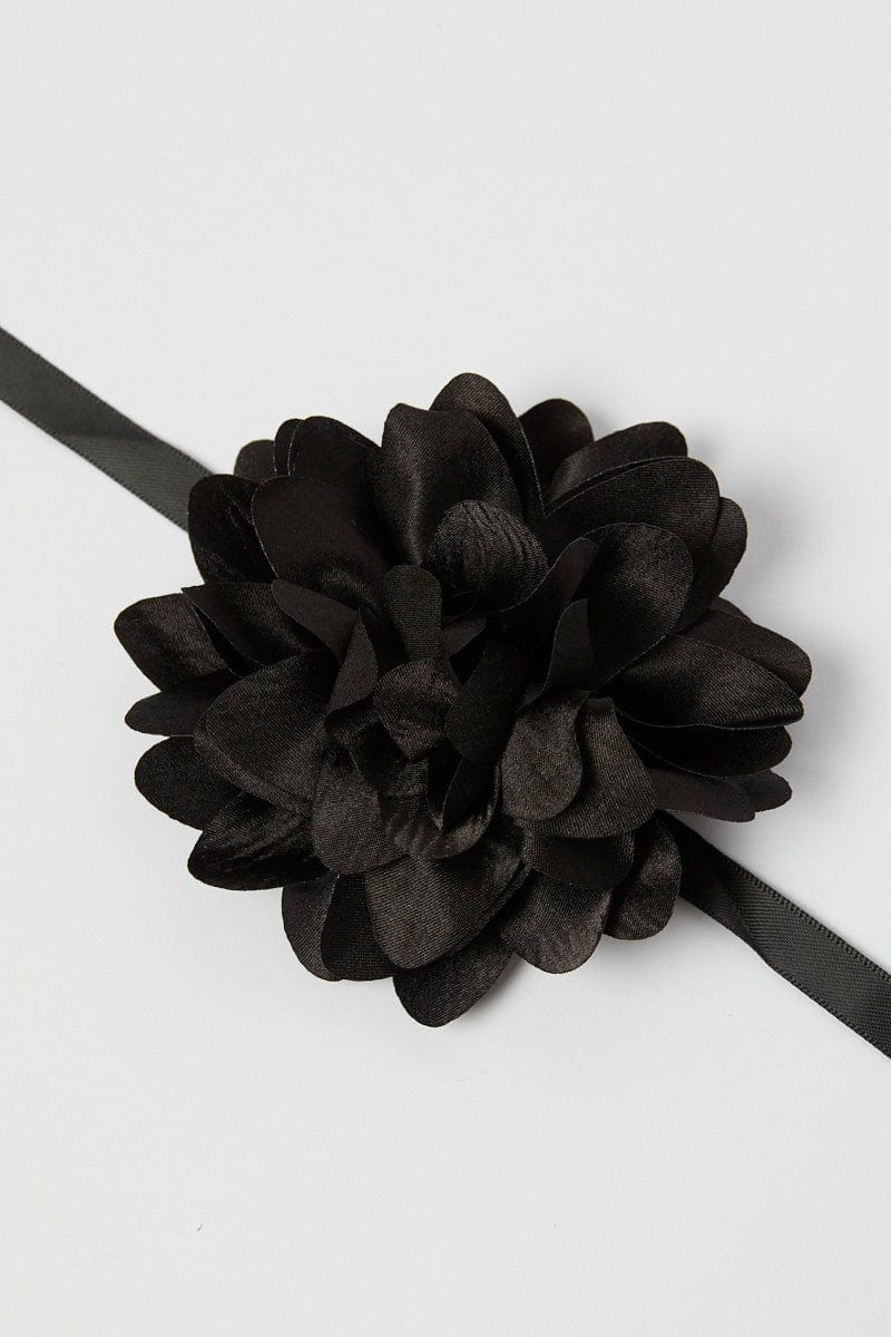 Black Floral Chocker for YouandAll Fashion