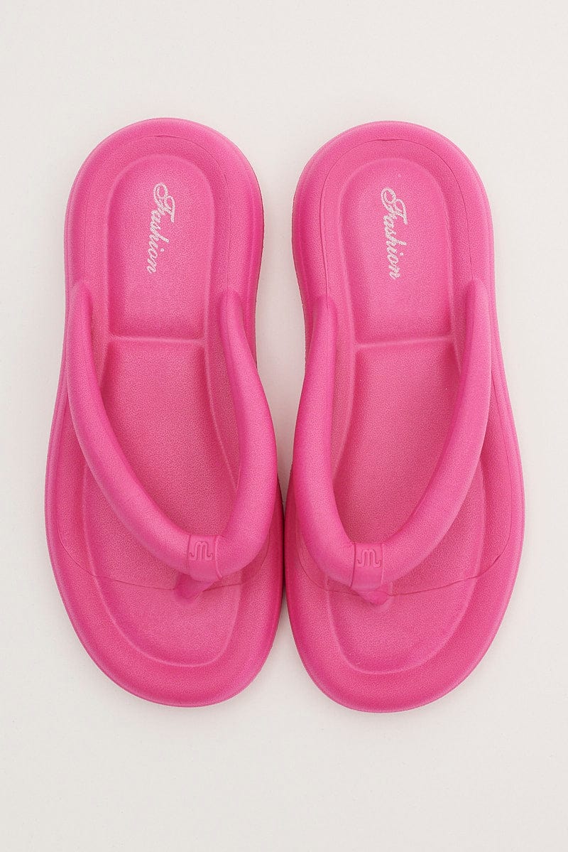 Pink Toe Post Slippers for YouandAll Fashion