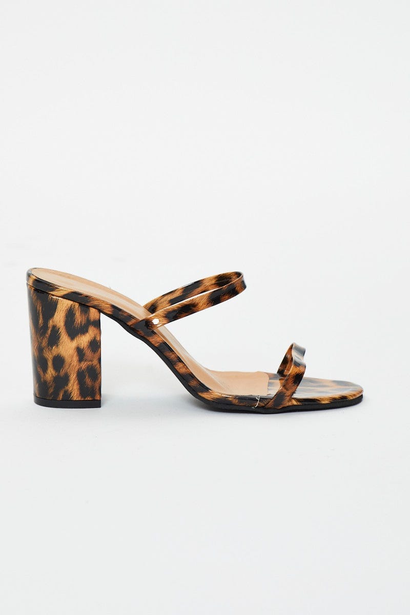 Animal Prt Leopard Mules For Women By You And All