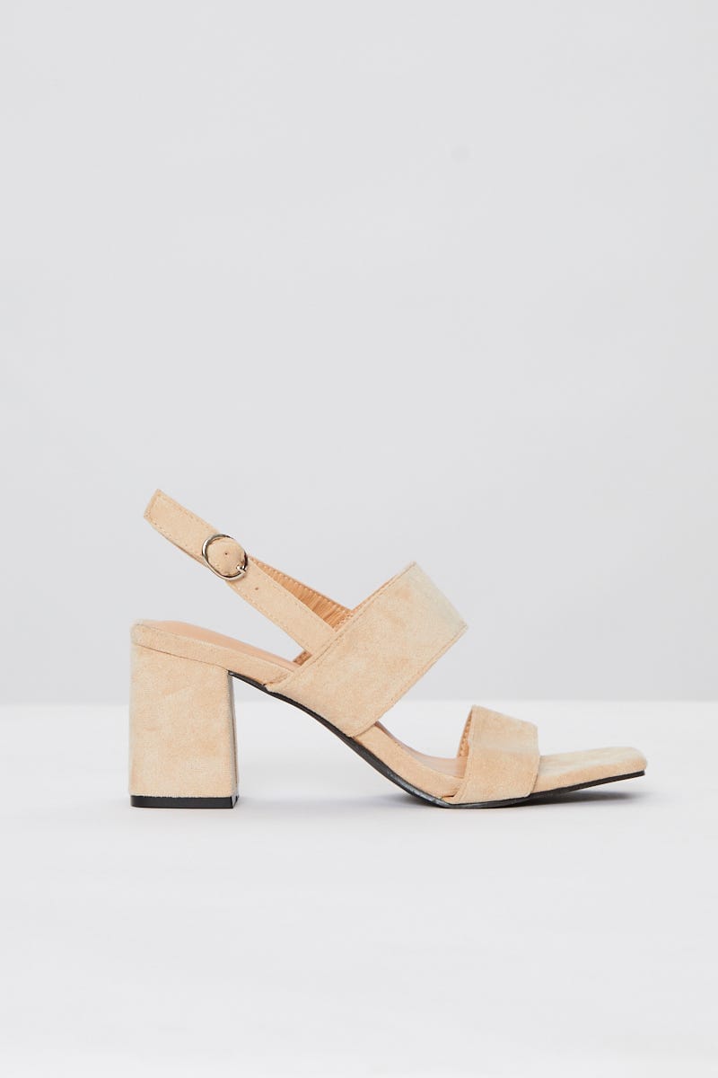 White Suedette Mules For Women By You And All