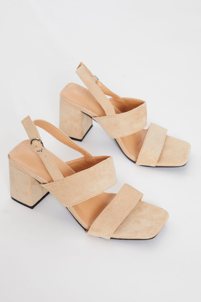 White Suedette Mules For Women By You And All
