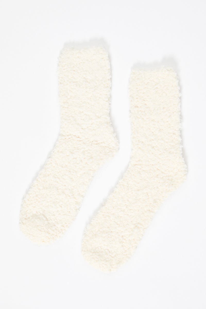 Winter Whi Plus Popcorn Socks For Women By You And All
