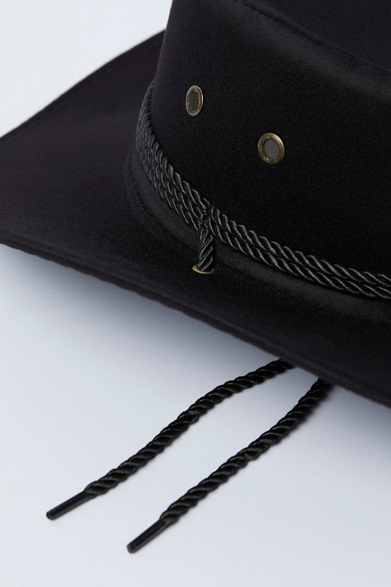 Black Cowboy Hat for YouandAll Fashion