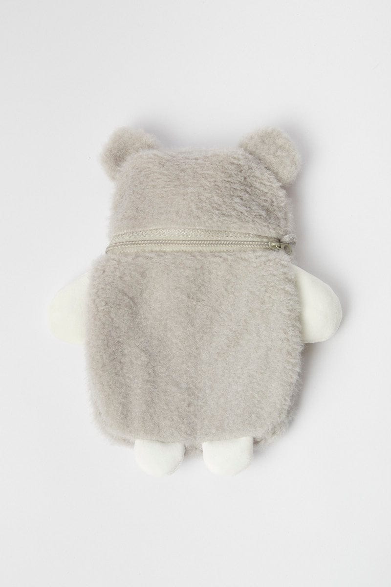 Grey Bear Hot Water Bottle for YouandAll Fashion