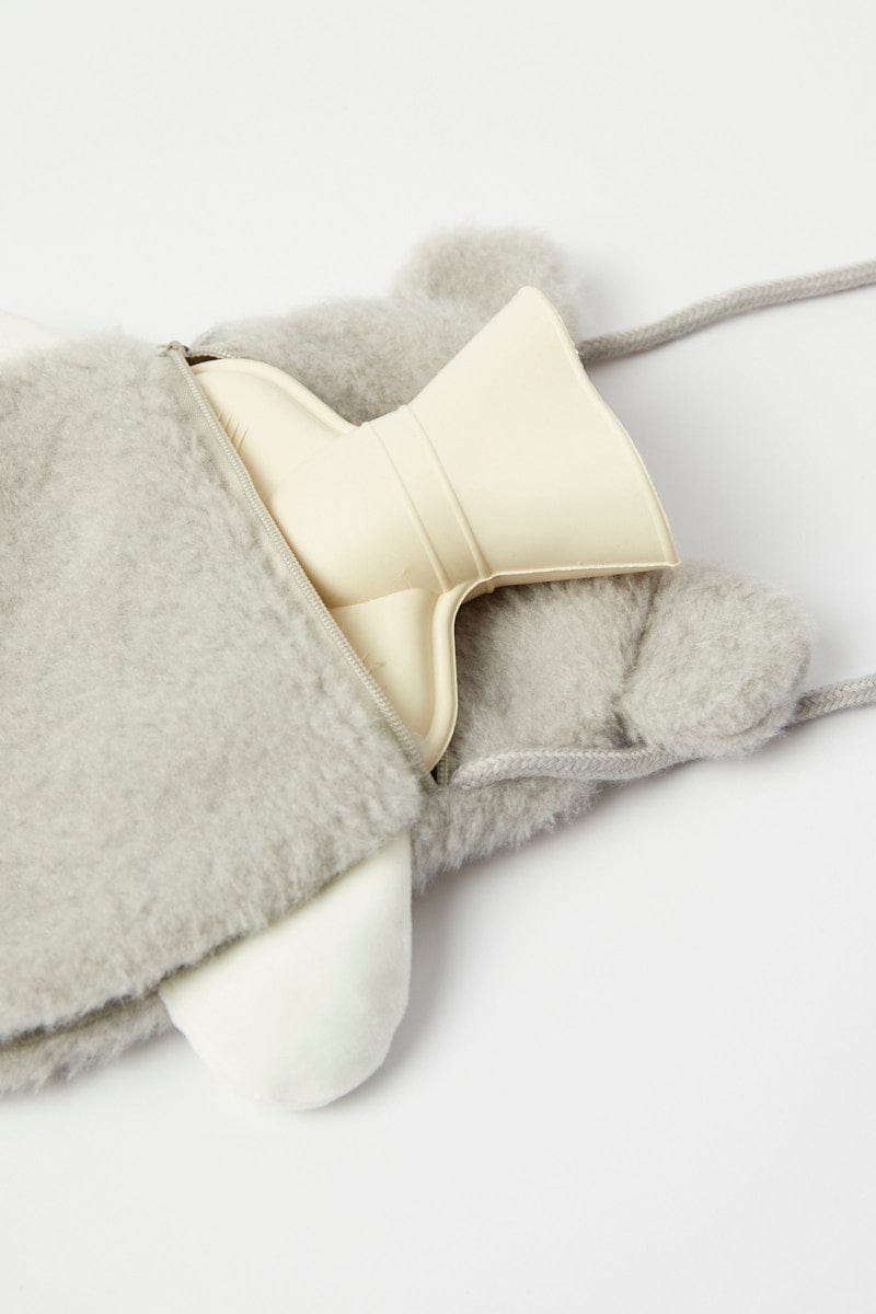 Grey Bear Hot Water Bottle for YouandAll Fashion