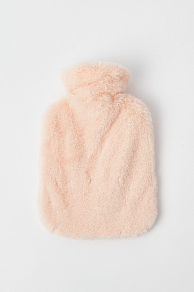 Pink Fluffy Hot Water Bottle for YouandAll Fashion