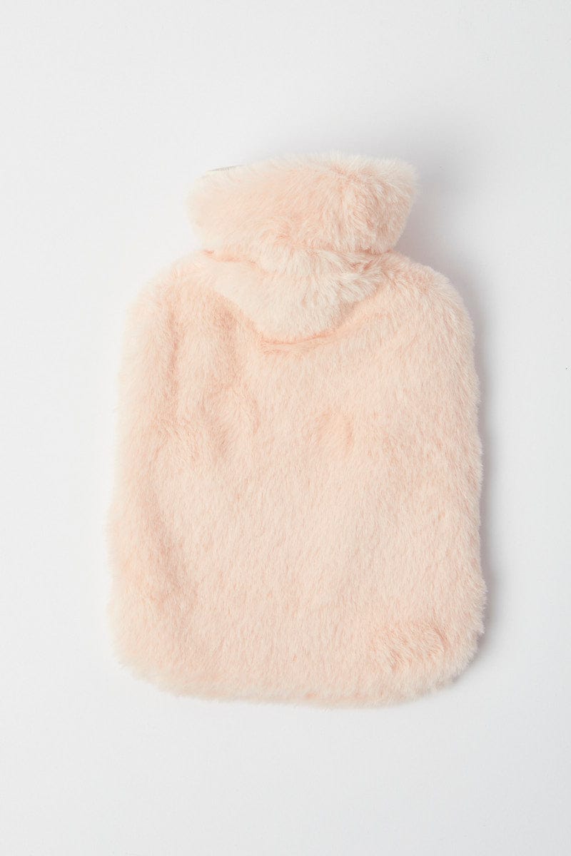 Pink Fluffy Hot Water Bottle for YouandAll Fashion