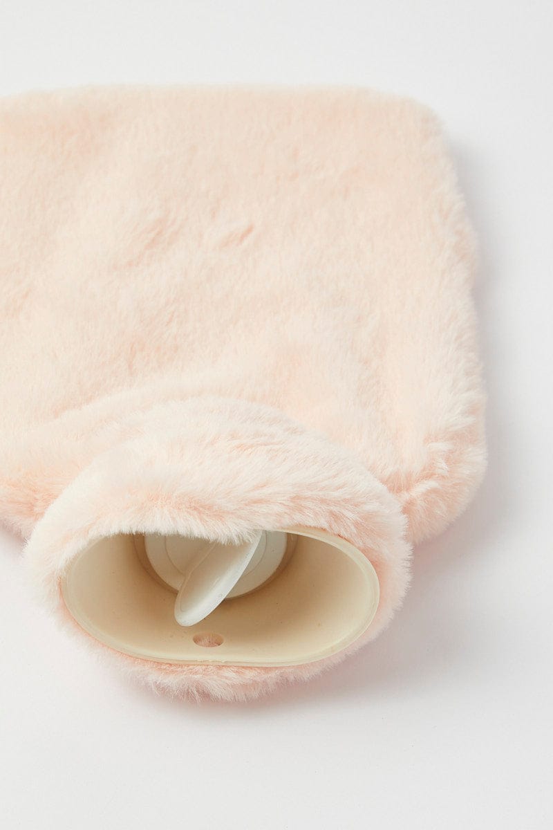 Pink Fluffy Hot Water Bottle for YouandAll Fashion