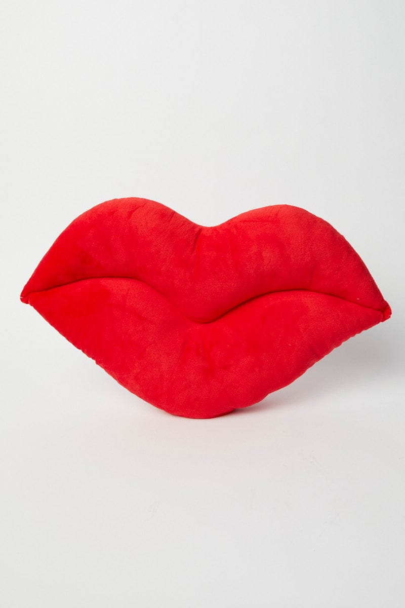 Red Lip Cushion for YouandAll Fashion