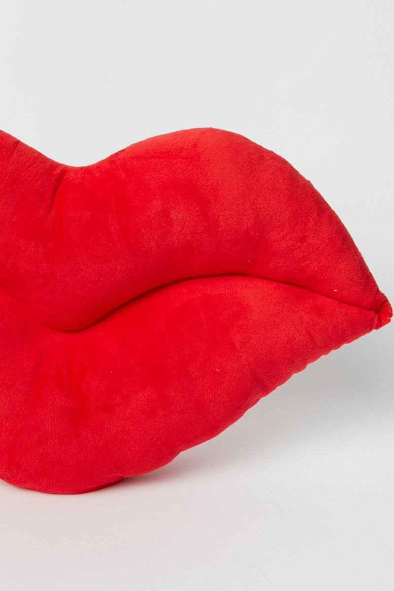 Red Lip Cushion for YouandAll Fashion