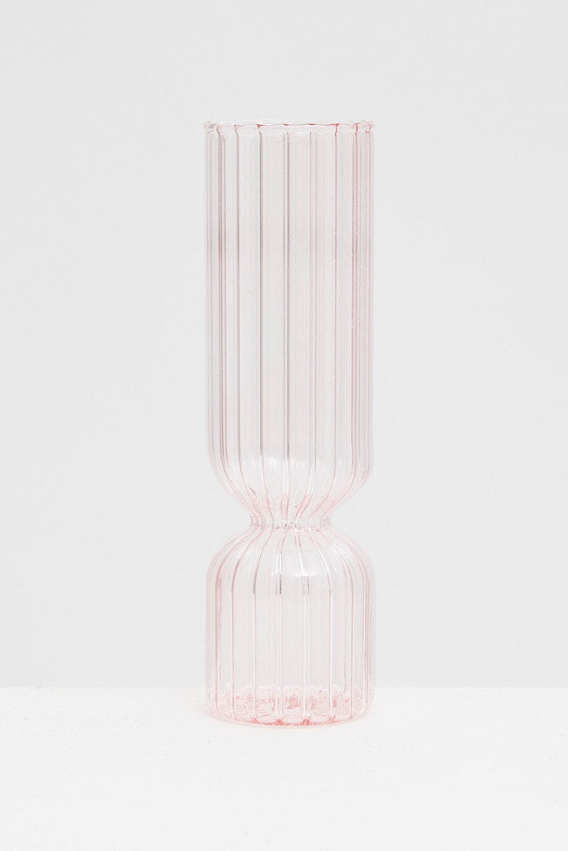 Pink Glass Vase for YouandAll Fashion