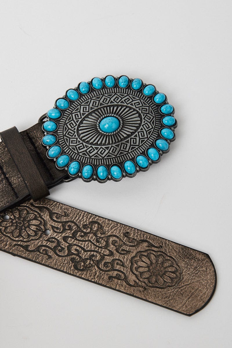 Blue Buckle Belt for YouandAll Fashion