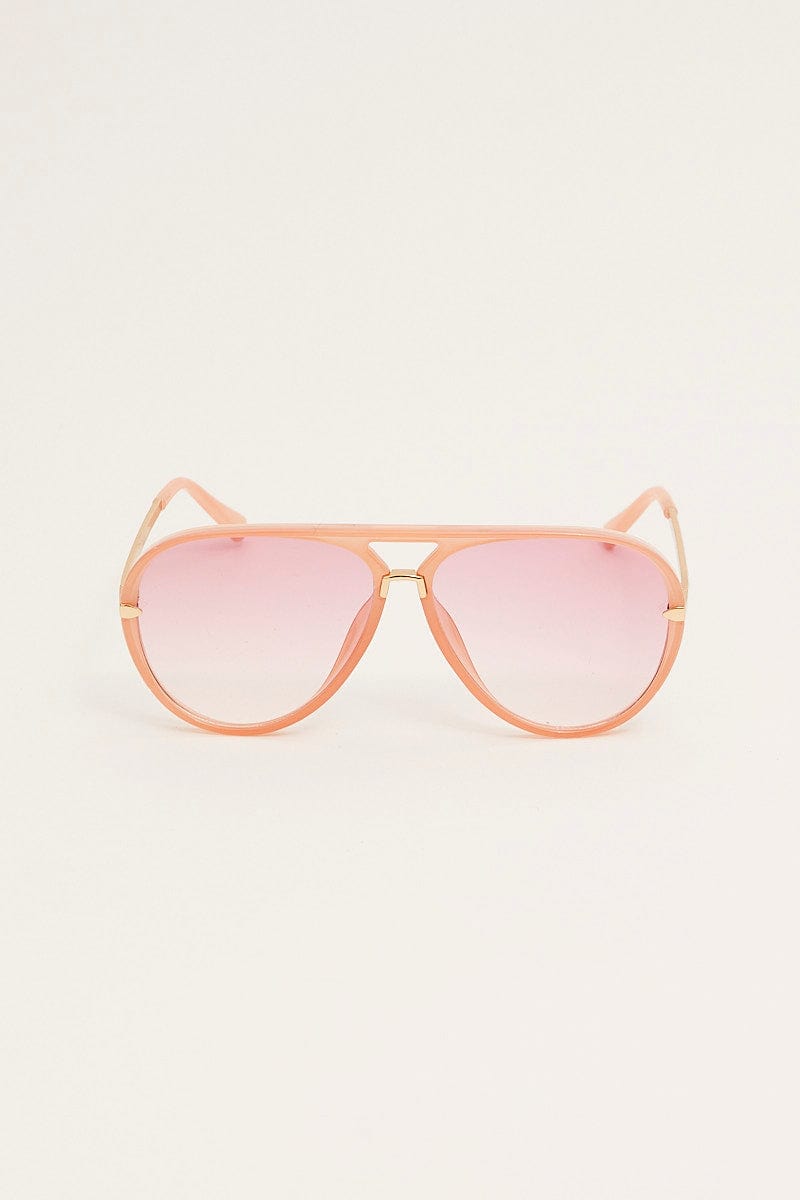 PINK Top Bar Fashion Glasses