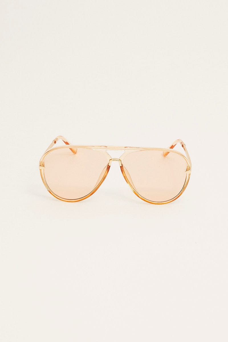 ORANGE Top Bar Fashion Glasses