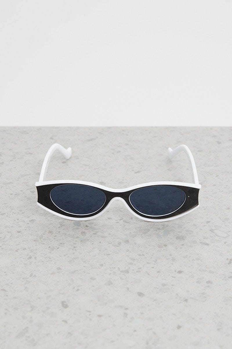 White Fashion Sunglasses for YouandAll Fashion