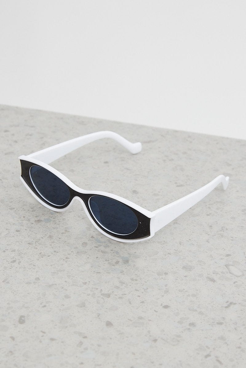 White Fashion Sunglasses for YouandAll Fashion