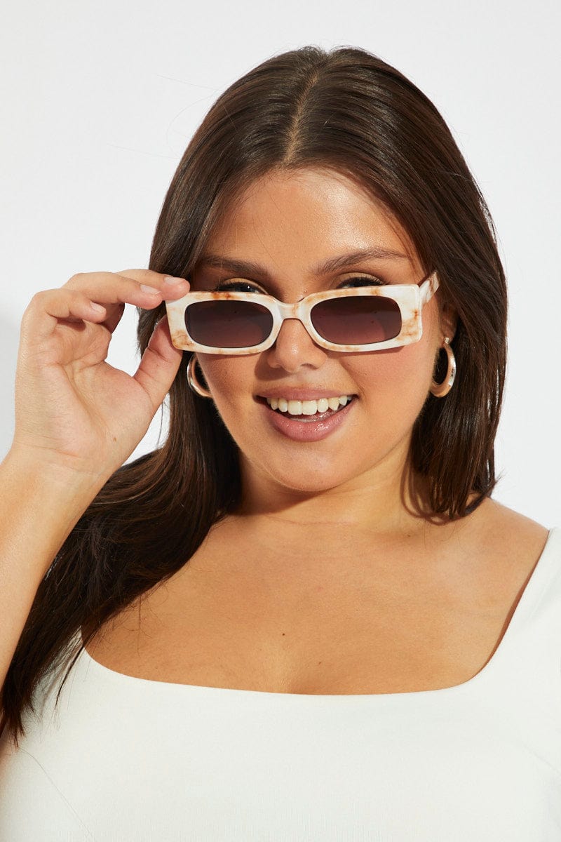 Beige Fashion Sunglasses for YouandAll Fashion