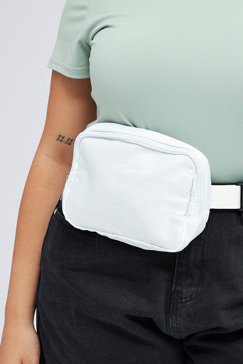 White Bum Bag for YouandAll Fashion