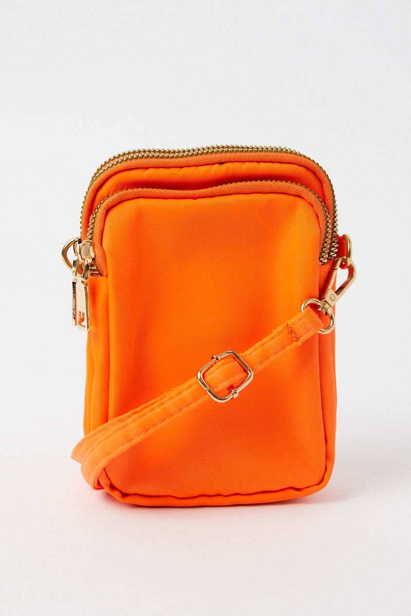 Orange Utility Crossbody Bag for YouandAll Fashion