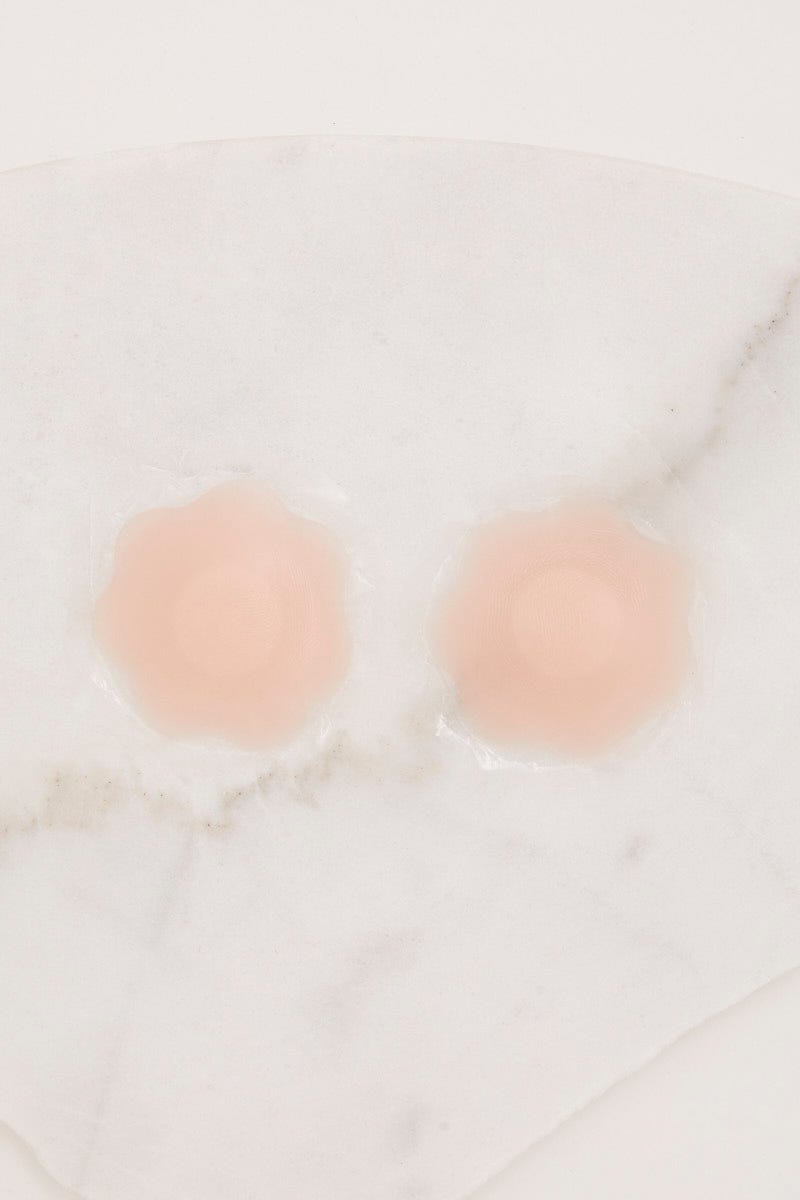 Nude Circular Silicone Nipple Cover For Women By You And All