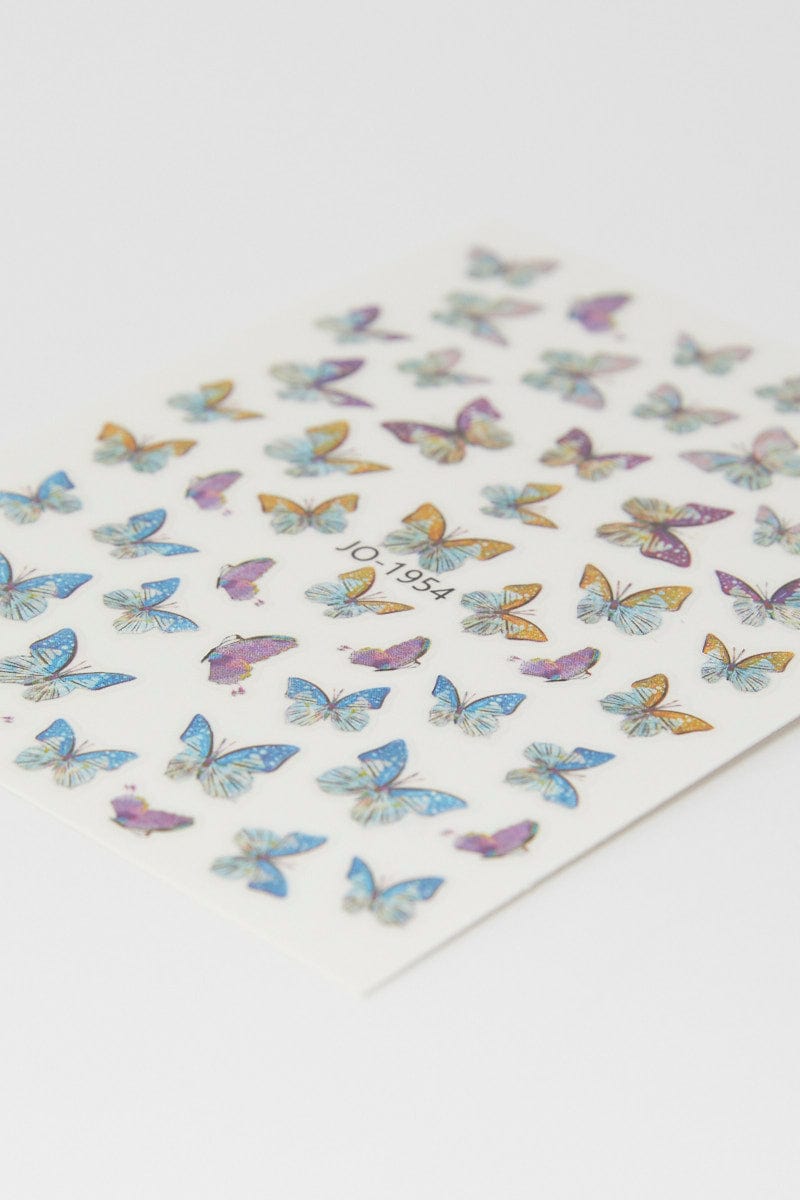 Multi Butterfly Pattern Nail Art Sticker Decals for YouandAll Fashion