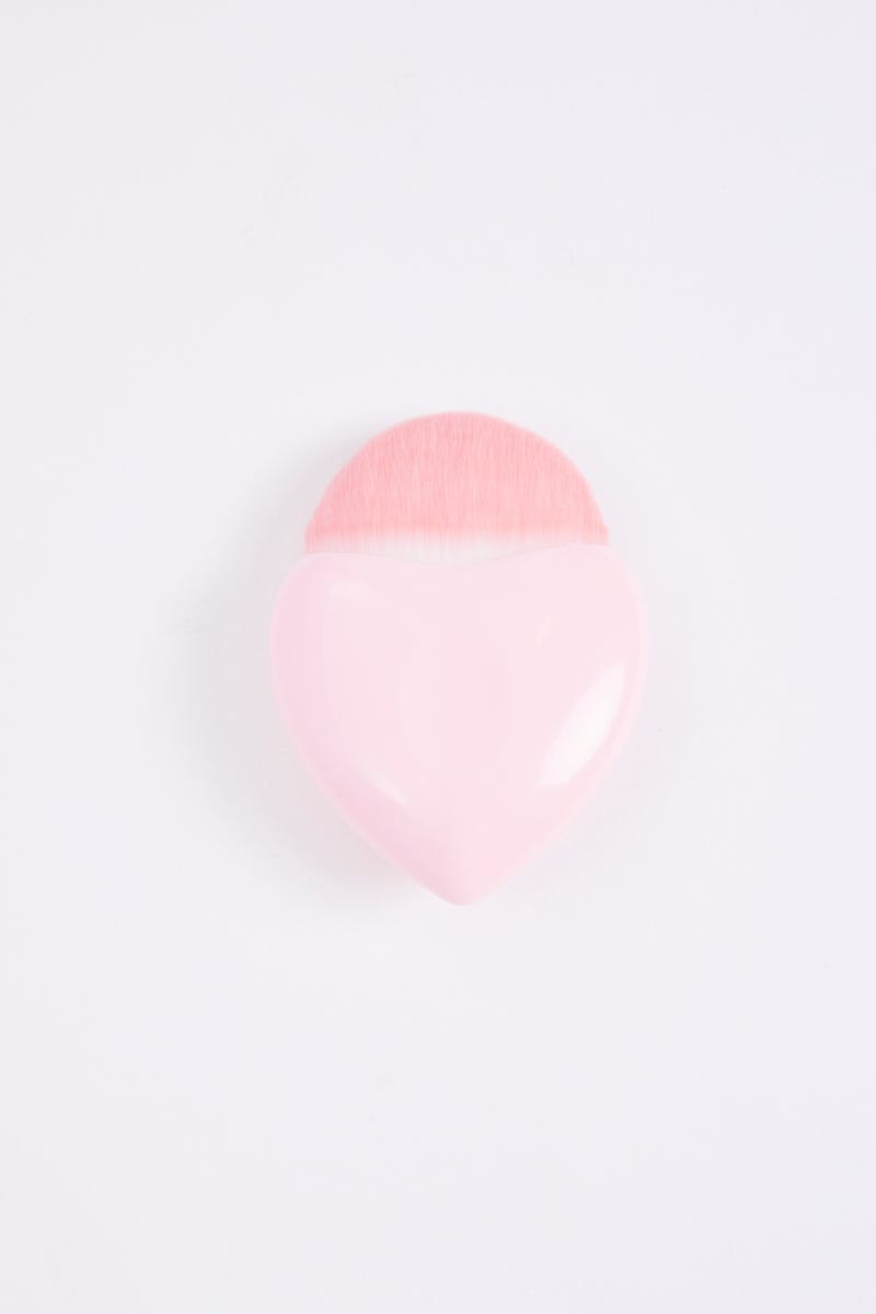 Pink Love Heart Beauty Brush For Women By You And All