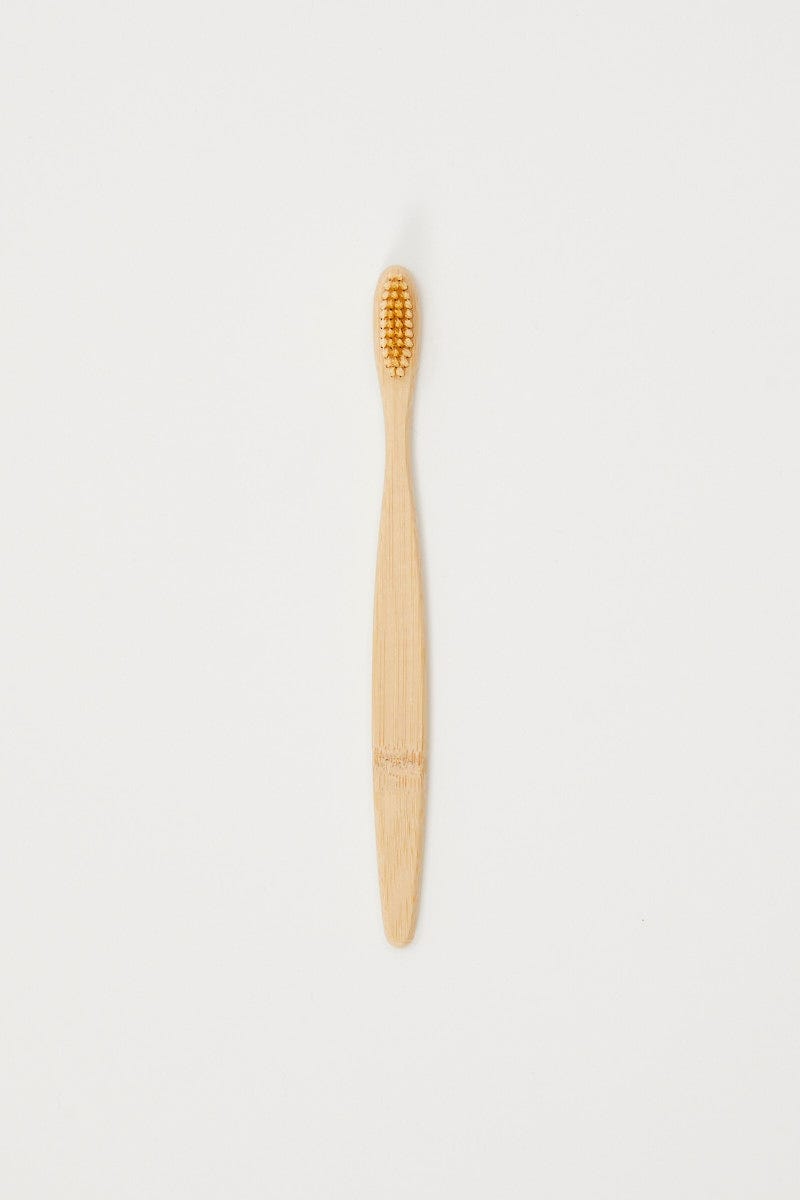 Camel Bamboo Toothbrush Biodegradable For Women By You And All