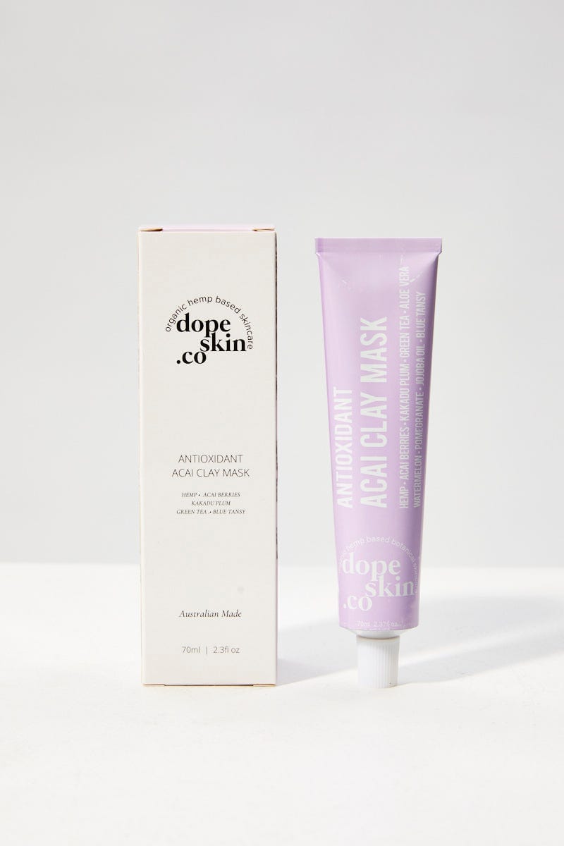 Purple Dope Skin Co Antioxidant Acai Clay Mask 70Ml For Women By You And All
